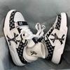 2025 Men's White Lightweight Versatile Thick-Soled Casual Sports Shoes