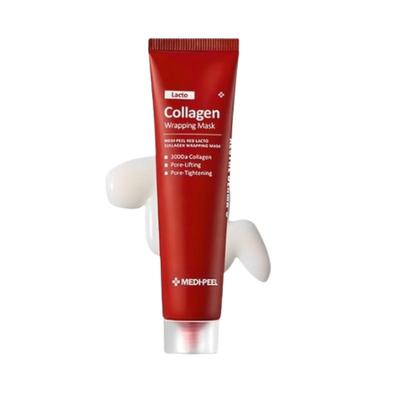 Red Lacto Collagen Wrapping Mask 70ml - K-Beauty Anti-Aging & Hydrating Collagen Mask for Firm & Smooth Skin