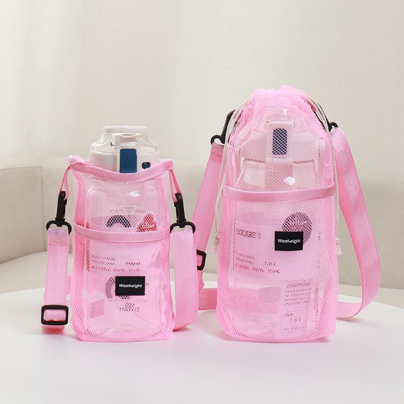 Outdoor Water Bottle Shoulder Strap Anti-drop Crossbody Bottle Protector for Camping Hiking Climbing Trips