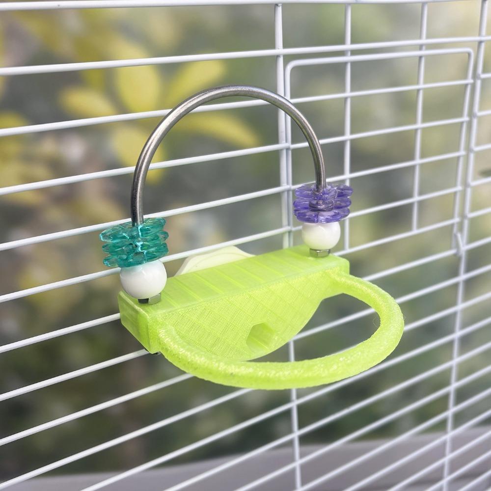 Bite Resistant Bird Perch Stand Wear-resistant Non-slip Paw Grinding Sticks Colorful Decorative Parrot Standing Pole Small Birds