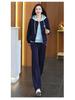 Women's Plus Size Hooded Sportswear Set - Spring/Autumn, Stylish, Youthful Fake Two-Piece, Loose, Fashionable Sweatshirt Two-Piece
