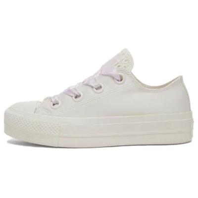 All Star Lift Versatile Durable Breathable Low Top Canvas Shoes Women Sneaker White A10301C