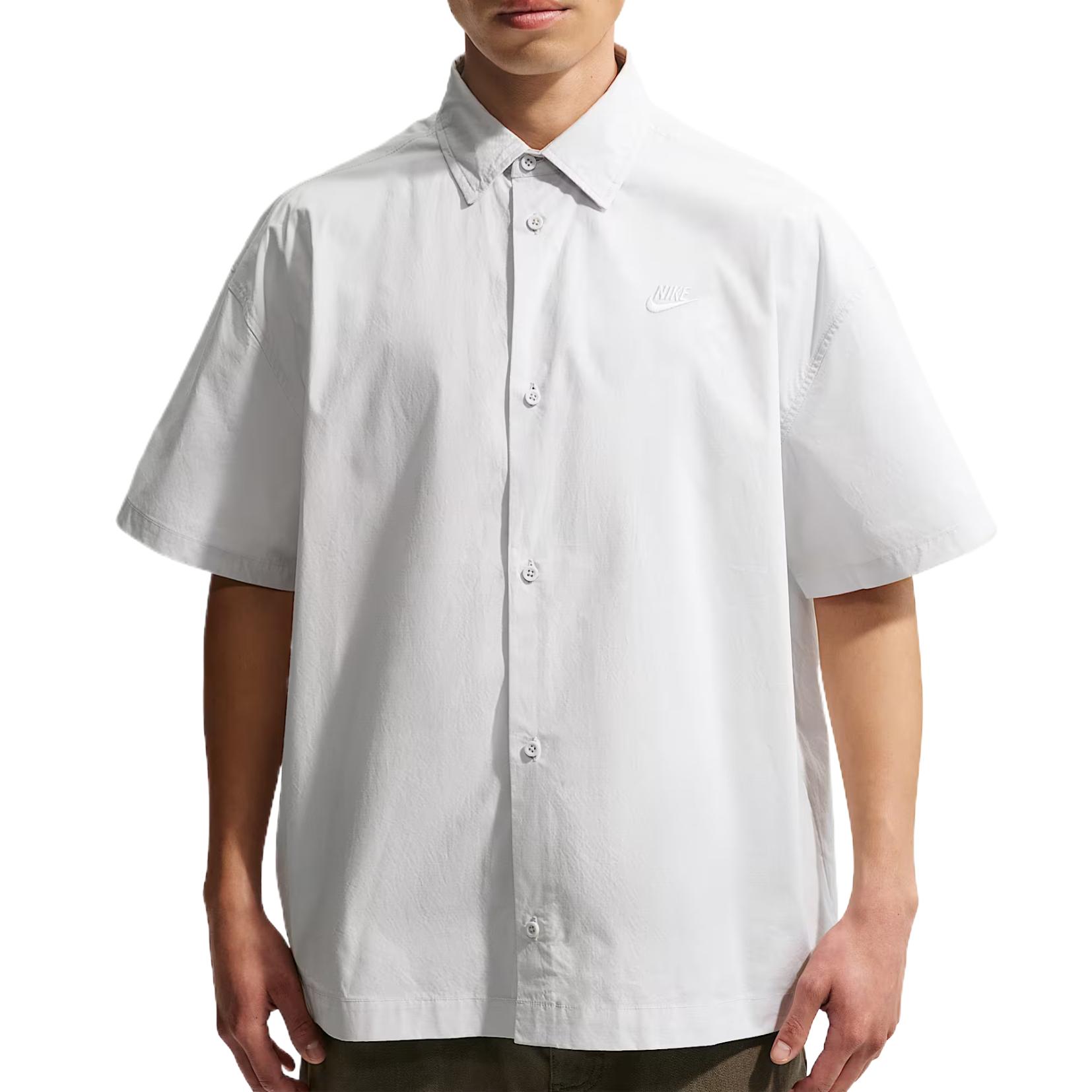 Nike Club Shirts Men s Photon Dust/White Lapel Moderate HJ2027-025 L