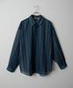 WEGO Sheer Long Korean Size Pattern 2 Men's Shirt, Sleeve, Oversized, Patterned, Top, Summer/Autumn Clothes, Style, Gift, Spring/Summer/Autumn/Winter,