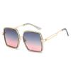 JYL TS Sunglasses UV Square Large Frame Street/M5246