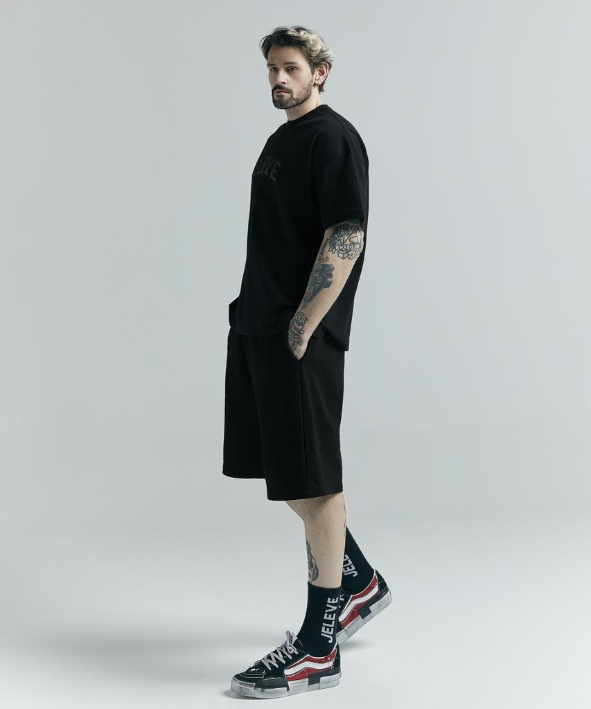 JELEVE [2Pack] Bermuda Wide Pants