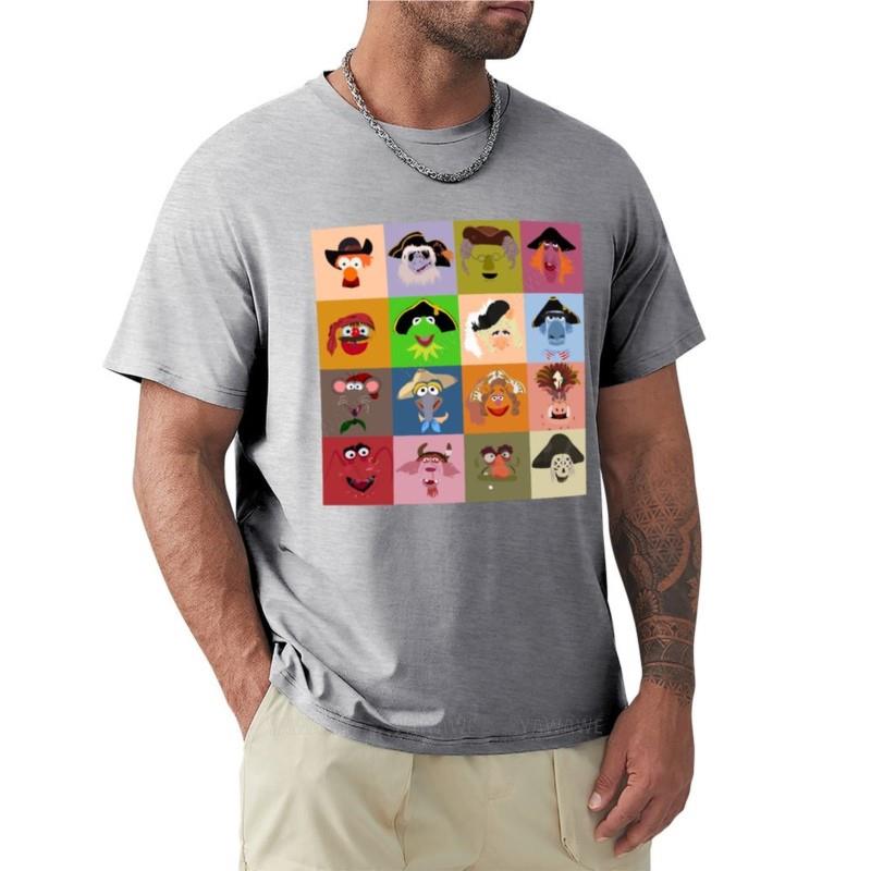 Treasure Island Pirates Tshirt Anime Tshirt Aesthetic Clothes O Neck Shirt Unisexs Graphic Tshirts Hip Hop