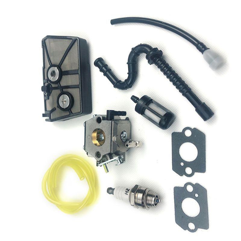 Carburetor for Stihl 028 028AV Tillotson HU-40D Walbro WT-16B Chainsaw Carb with Gaskets Air Fuel Filter Kit Parts