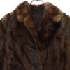 Płaszcz futrzany SAGA MINK 9 Brązowy Damski Używany