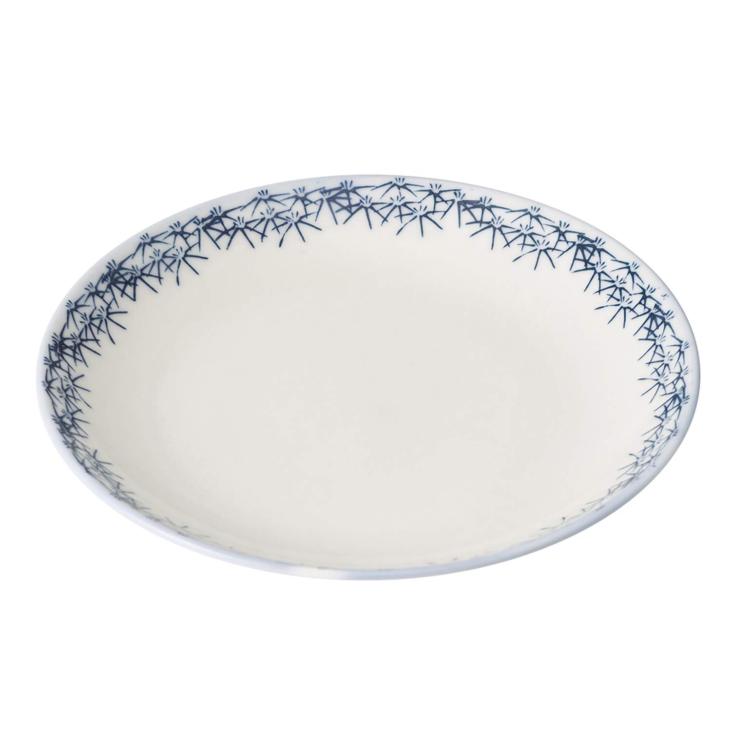 

Hasami ware young bamboo 17871 4-inch plate,