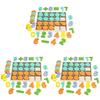 Wooden Math Block Puzzle For Kids Educational Toy Gift For Early Learning