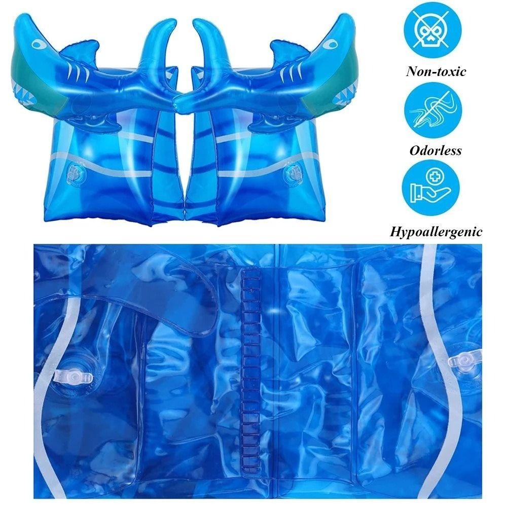 Pool Buoys Crab Swimming Arm Ring Inflatable Pool Float Swimming Armbands Inflatable Circle Float