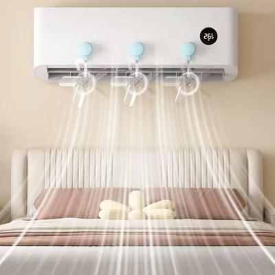 Wind Deflector Room Airs Conditioner Window Baffle Silicone Suction Fan Shaped Anti Direct Blowing Deflector