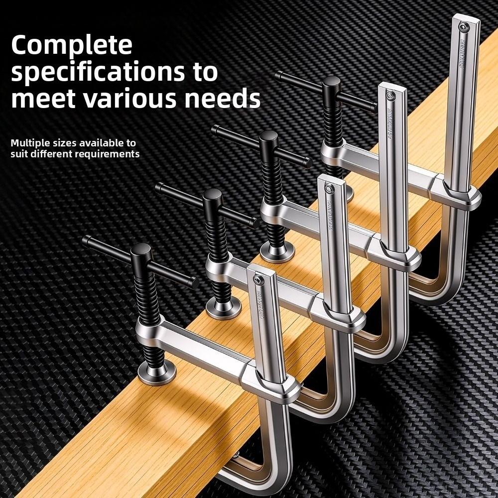 Heavy Duty Bar Clip Clamp DIY Wood Clamping Durable F Clamp for Woodworking