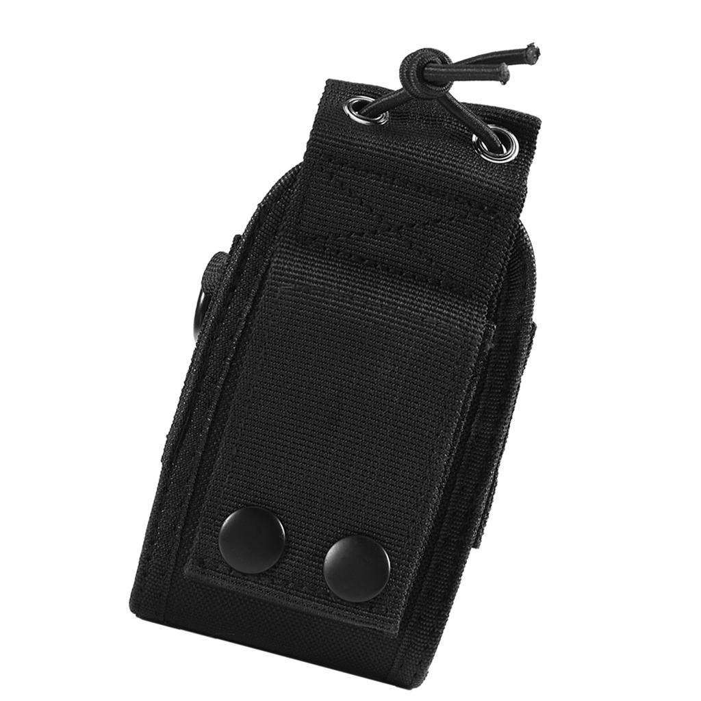 Black MSC 20A Nylon, Bag with Strap for     Ecouteur   Pouch Case Uv98 HYT Two Way Radio