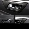 For Peugeot 3008 3008GT 5008 2017 2018  - Interior Door Handle Bowl Cover Frame Trim Sticker Car Styling Accessories