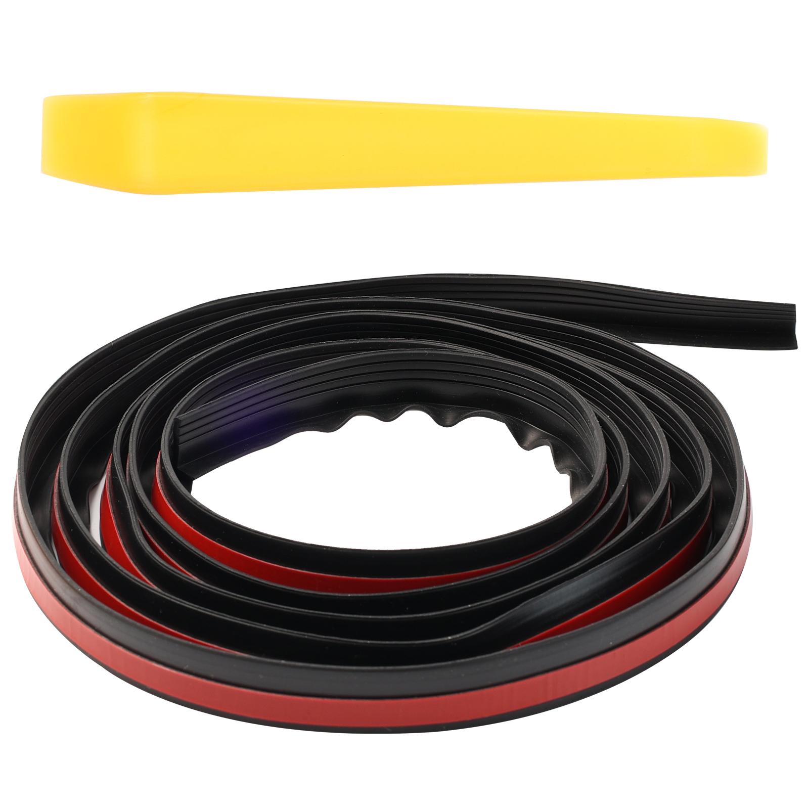 

Уплотнительная лента для окон автомобиля, V-образные уплотнительные ленты для боковых дверей, авто резиновый наполнитель, шумоизоляция, уплотнитель, герметик, аксессуары для инструментов чёрный