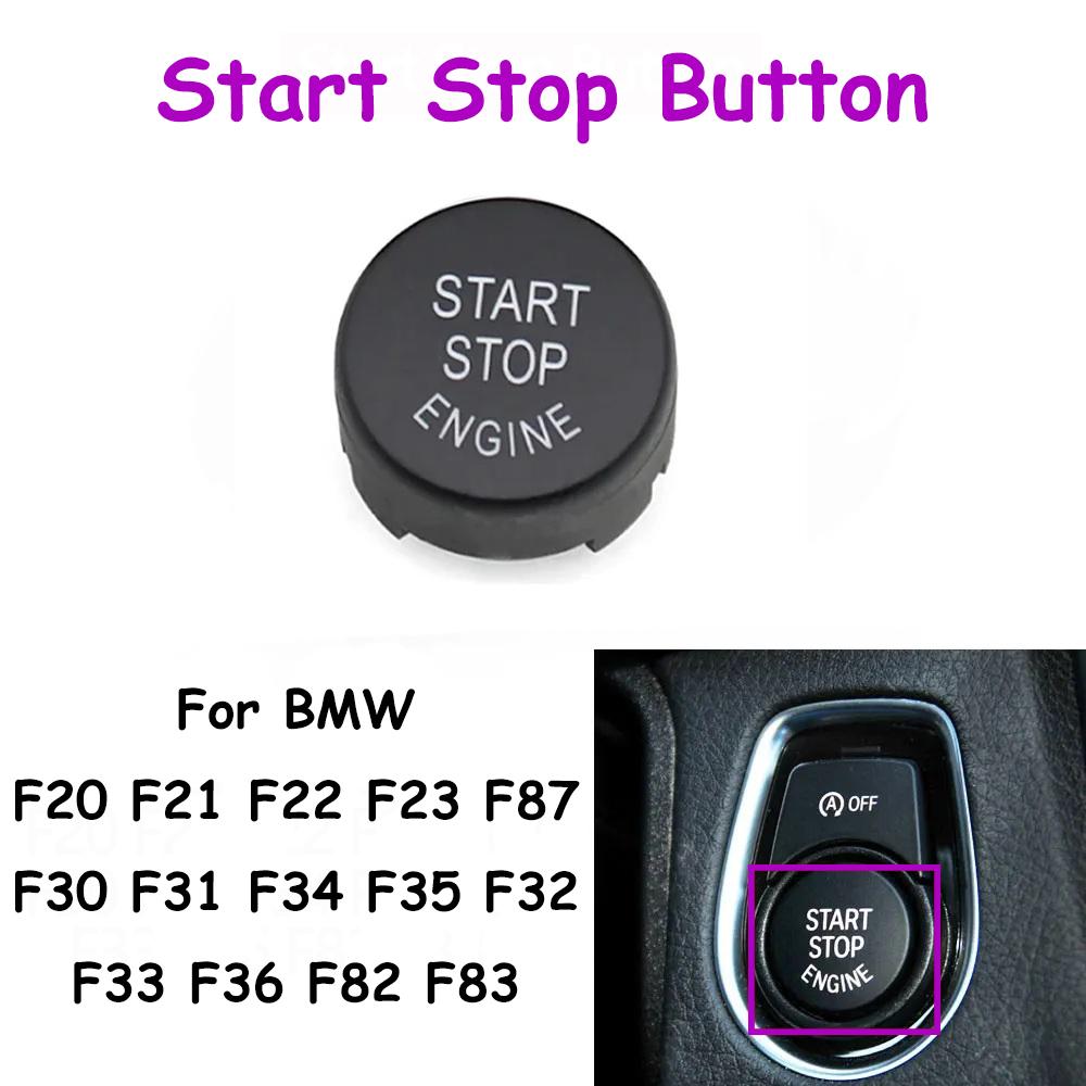 

Engine Ignition Start Stop Switch Cover OFF Button For BMW 1 2 3 4 Series F20 F21 F22 F23 F87 F30 F31 F34 F32 F33 F36 F82 F83 Start Stop Button