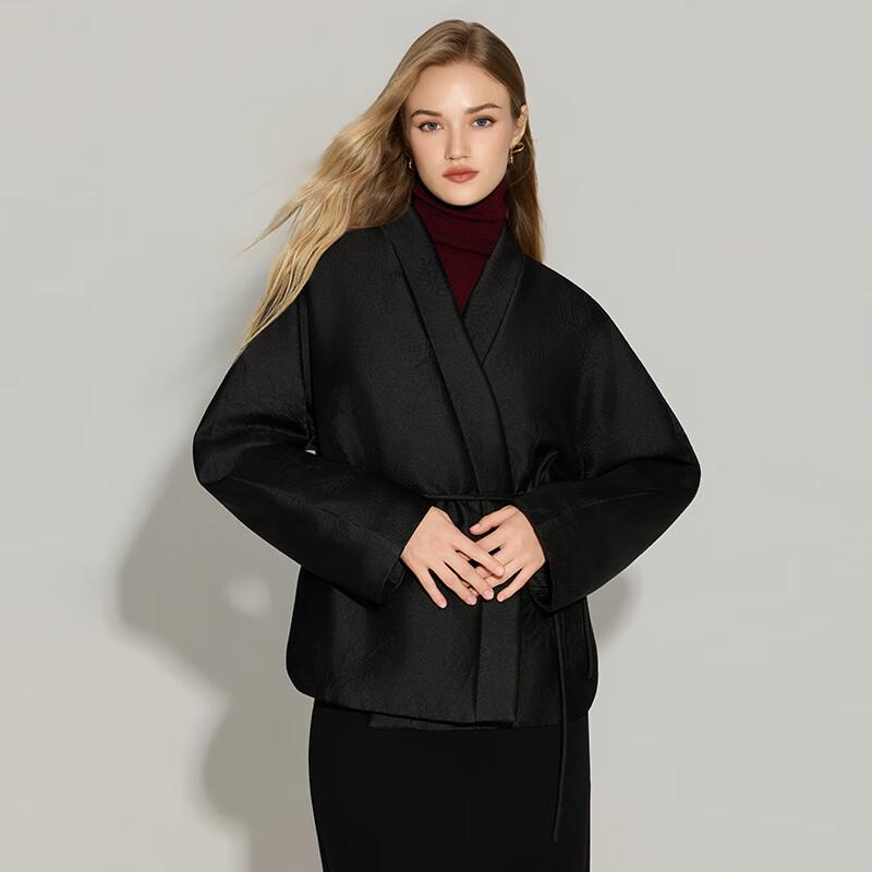 Ta Tu New Chinese Style V-Neck Short Down Jacket