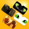 Cartoon EYE Toothless Stylish Trendy Windshield Sunshade, Car Windshield Cover, Car Sunshade Curtain, Car Sun Protection Cover