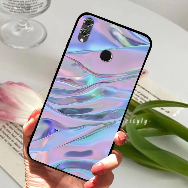 Para Capa Huawei Honor 8X Honor 8X Max Animais Legais Capas Traseiras Para Huawei Honor 8X Max Capa Honor8X Silicone Traseiro Para-choque Tampa