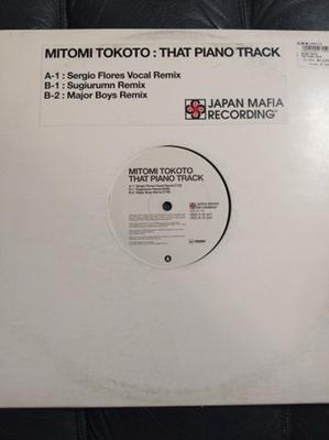 12inch Record MITOMI TOKOTO, SERGIO FLORES, SUGIU - That Piano Track JMR001HA Japan Mafia Rec 2006 Japan Dance & Electronica Used