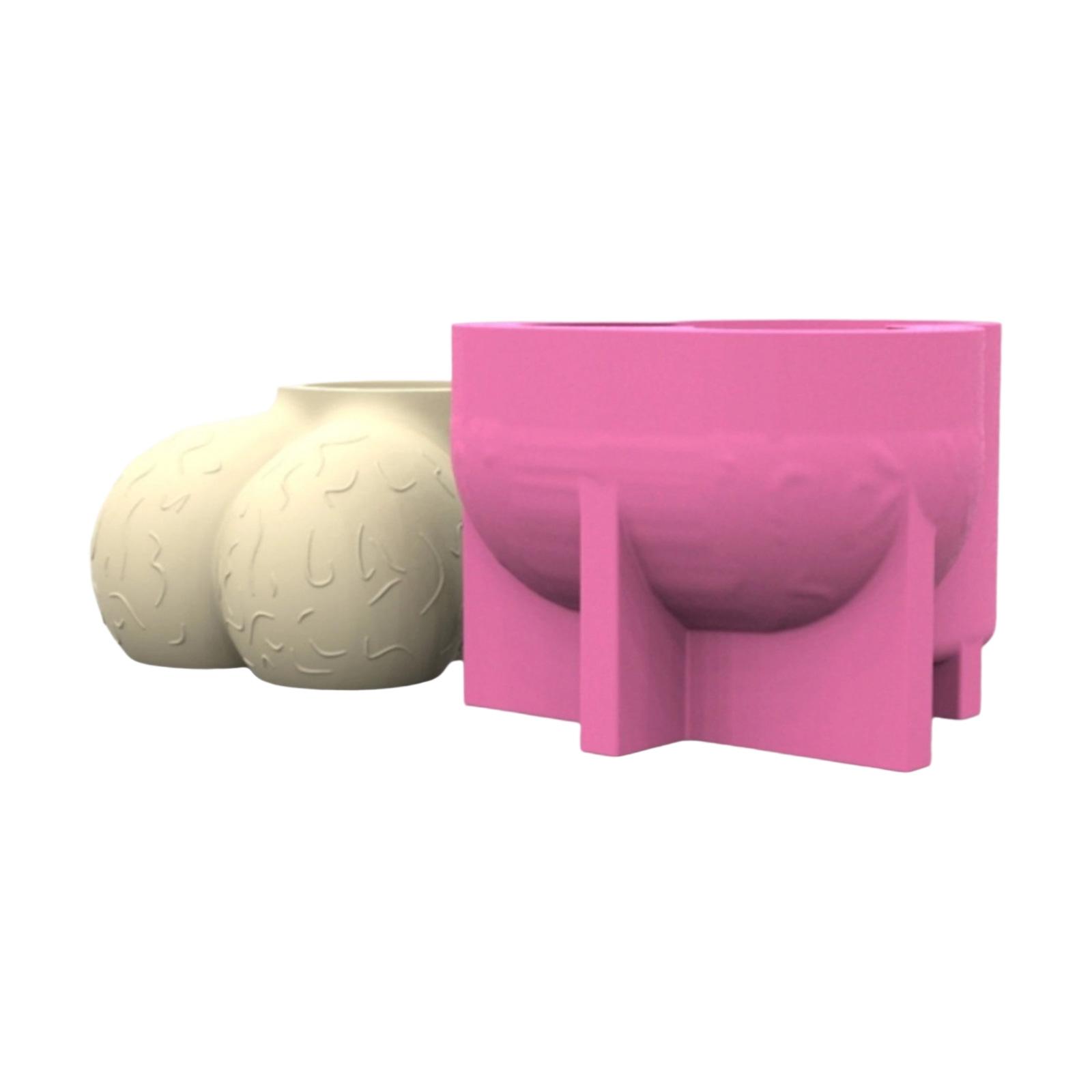 

Силиконовая форма для бетонных цветочных горшков, кашпо для суккулентов, ваза, цемент, полимерная глина, смола, рукоделие, DIY арт-проекты T7