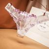 New Sexy Lace Floral Thong Ladies Panties Embroidered Mesh Yarn Perspective Young Women Girls Underwear Thongs Sexy Lingeri
