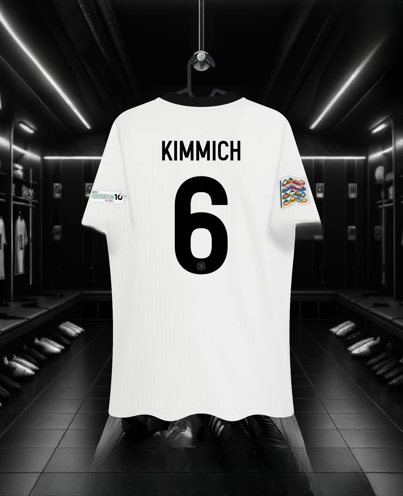 Домашняя футболка сборной Германии к 125-летию, тренировочная футболка для футбола с принтом, дышащая, женская футболка с коротким рукавом, топ S