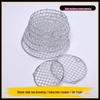 Kashicong Stainless Steel Round Grill Net with Legs