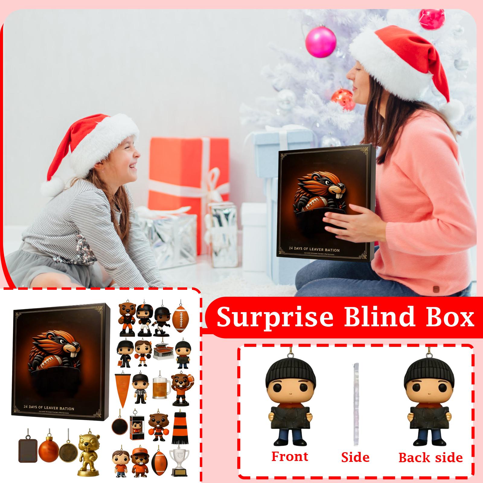 

2D Plane+airplane Box +24PC+ Fitness Decoration Advent Christmas Countdown Box Calendar One Size