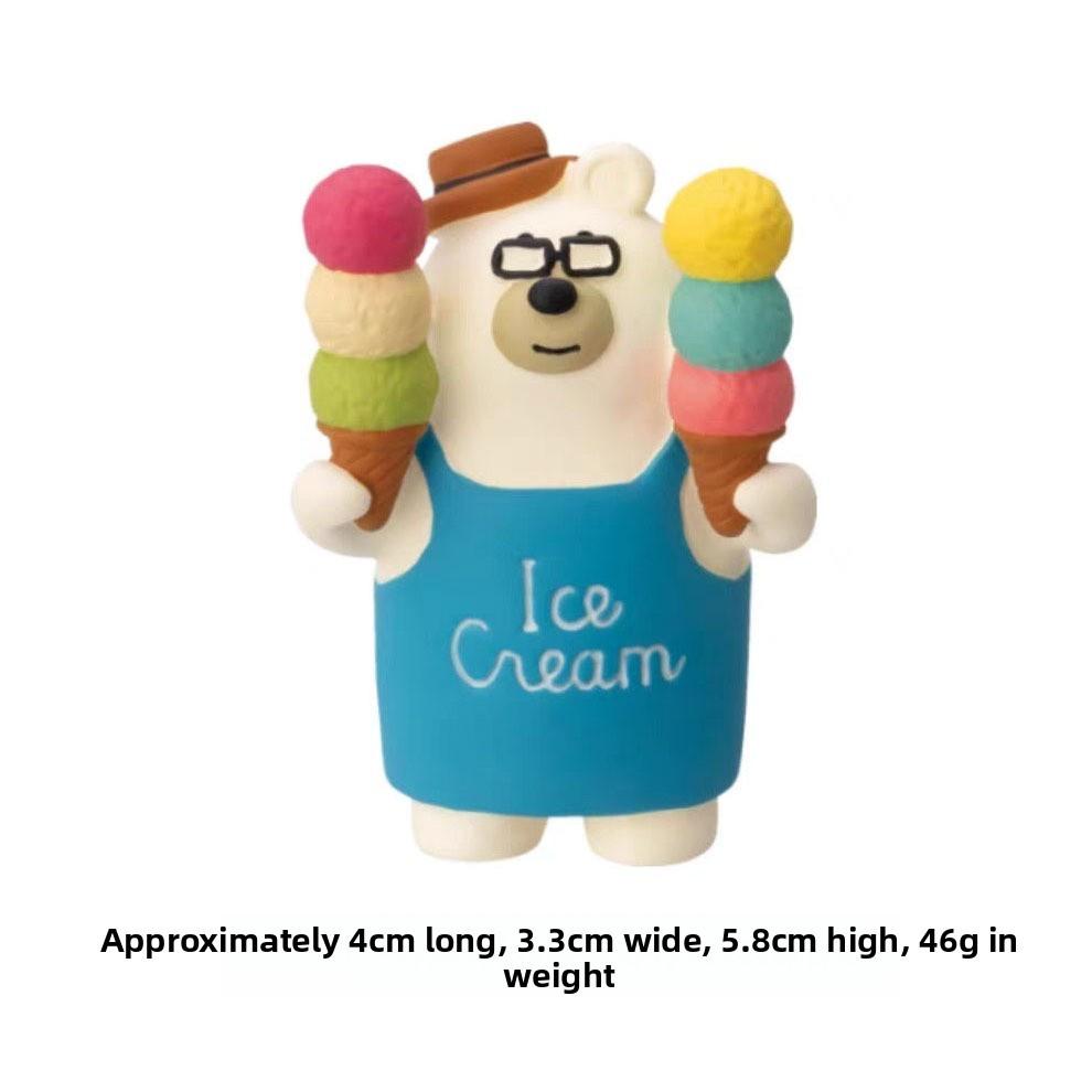 Resin Craft Figurine With Cartoon Animal Design For Gift And Collection Purposes