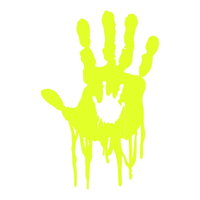 

1шт 3D Кровоточащая пальма наклейки для мотоцикла водонепроницаемые DIY мотоциклетный топливный бак обтекатель виниловые наклейки окна автомобиля украшение на Хэллоуин 10x15CM (S)