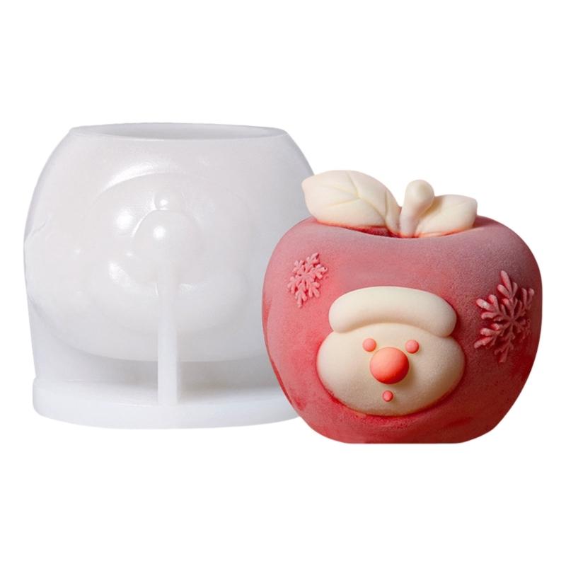 Christmas Santa Silicone Molds Mousses Cake Decorating Molds Baking Tool