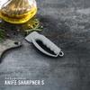 VICTORINOX Knife Sharpener Compact Sharpener that Easily Sharpens Straight and Wavy Edges in One Step S, [Product Code 7.8714]