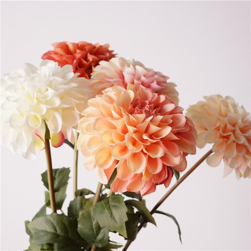 Pink Chrysanthemum Fake Flower Decorative Artificial Faux Plants Home Decoration