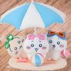 MINISO x Chiikawa Hachiware Usagi Sizzling Summer Plush Pendant Trumpets High Doll