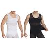 Men Slimming Vest Body Shaper Waist Trainer Sleeveless Thin High Elasticity Mesh Corset Tank Top Undershirt Abdomen Shapewear Fat Burn Fitness Top