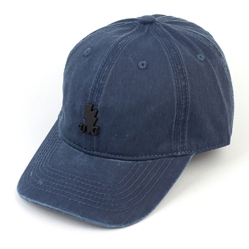 Universal Chemistry Thunder Pigment Washing Navy Ballcap Washing Ball Cap