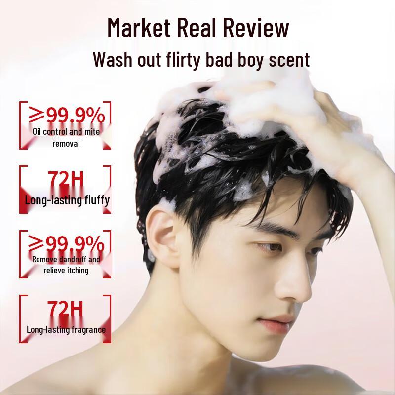 Haihuli Men's Oil Control & Anti-Dandruff Shampoo
