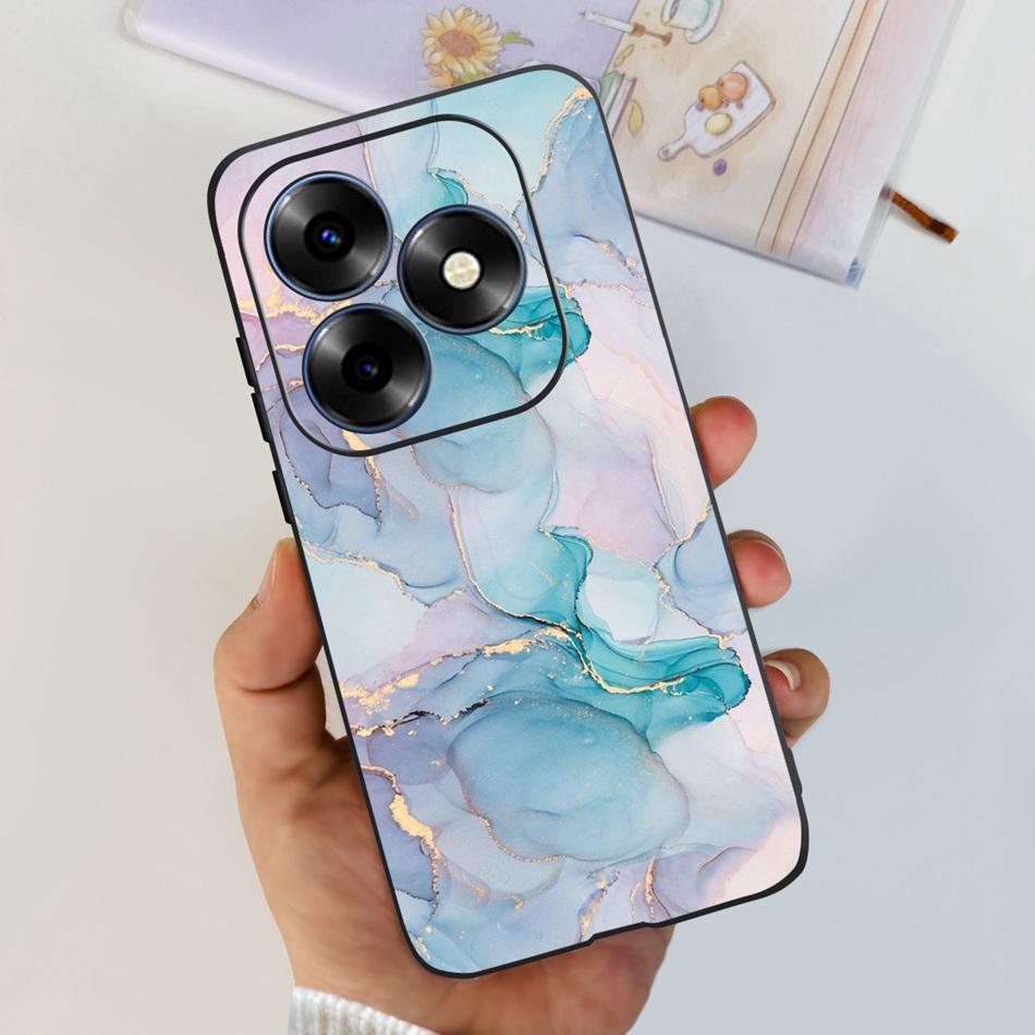 For Itel S23 Plus S681LN case itel S23 S665L Fashion Elegant Painted Soft Silicone TPU Phone Back Cover For Itel S23+ S23Plus