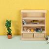 1:12 Dollhouse Miniature Bookcase Locker Storage Cabinet Rack Furniture Decortoy