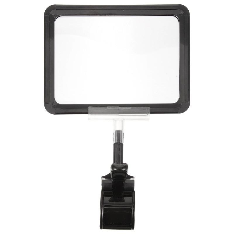 2pcs Adjustable A6 Display Stand Price Tag Holder Clip For Display Adjustable Plastic Filing Products