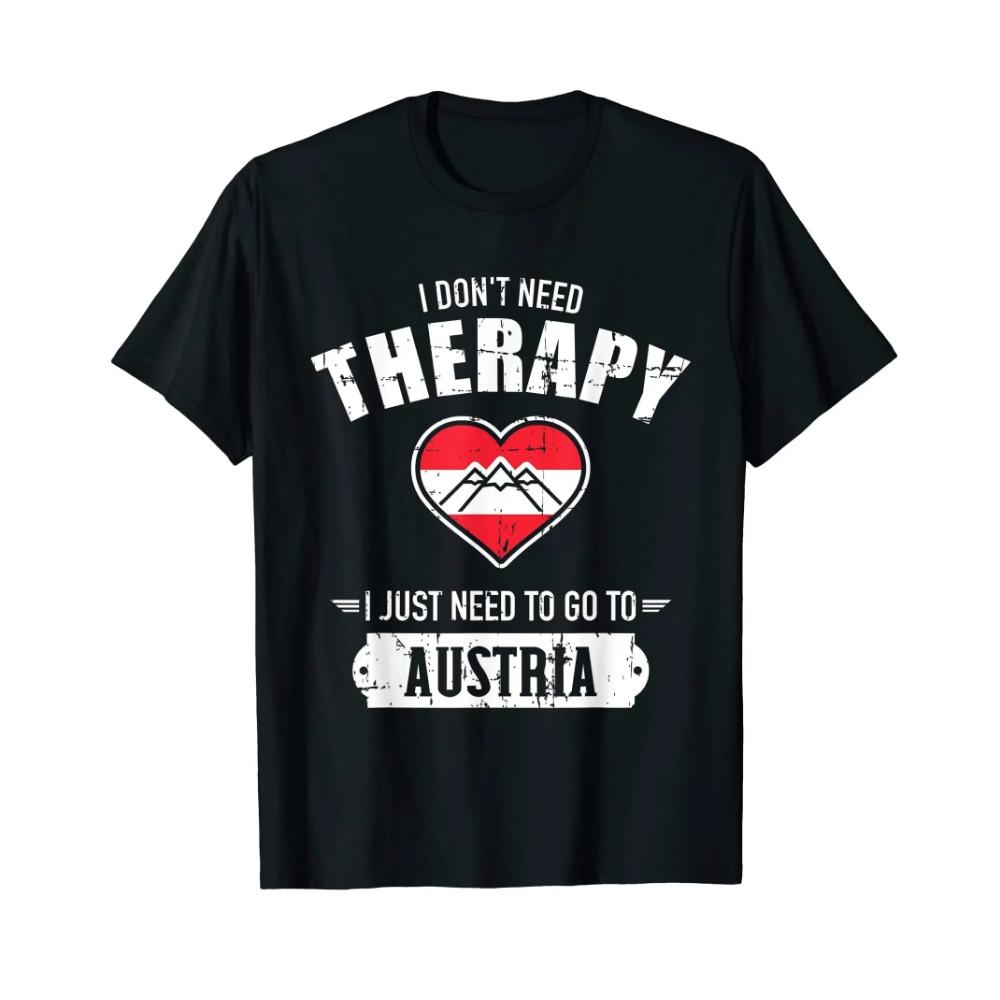 Baumwolle Brauche Keine Therapie Muss Nur Nach Österreich Gehen T-Shirt HERREN DAMEN UNISEX T-Shirts
