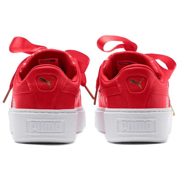Puma Platform Kiss Ath Lux Red Women's 366704-03