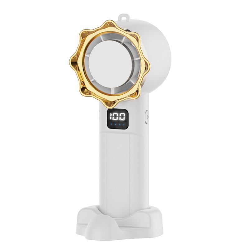 100-Speed Portable USB Rechargeable Mini Turbine Fan YT-M2047