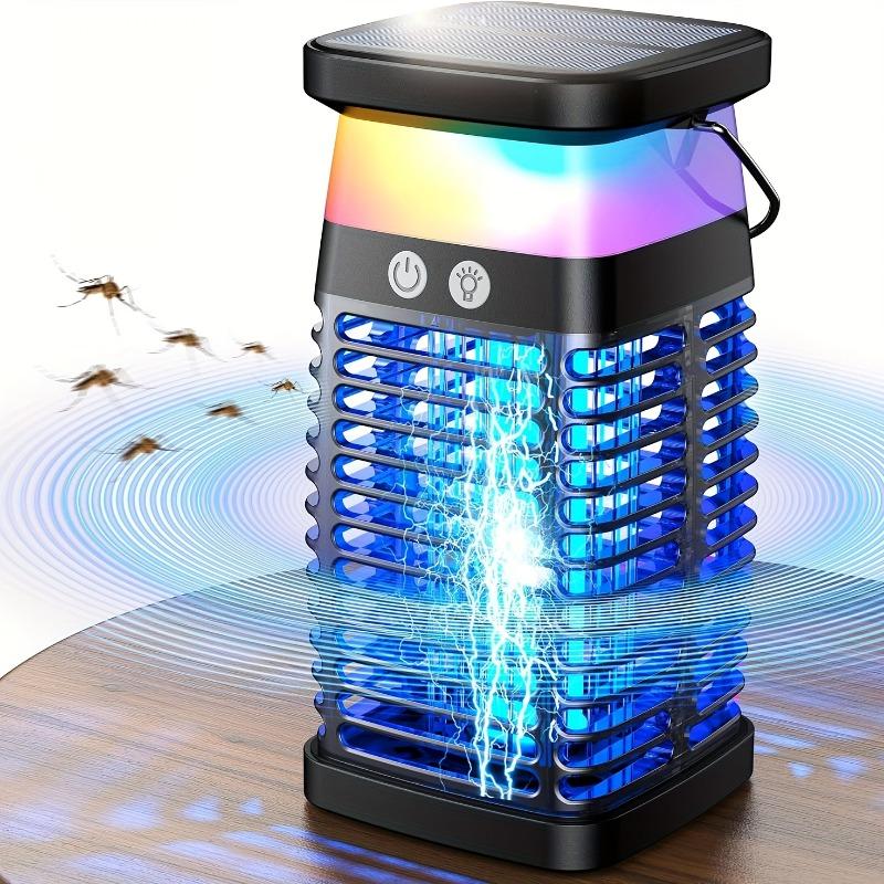 Tueur d'insectes UV d'extérieur avec luminosité à plusieurs niveaux, économe en énergie et respectueux de l'environnement, jardin balcon, usage intérieur