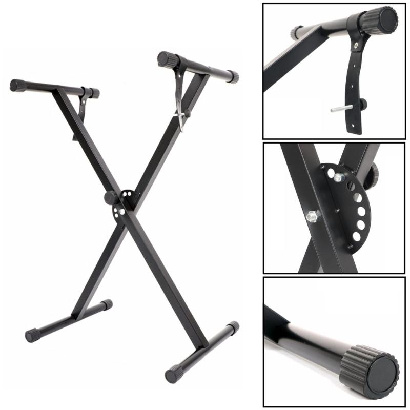 Single-X Keyboard Stand Adjustable Keyboard Stand Practical X Frame Music Piano Keyboard Stand for Kid Music Lovers