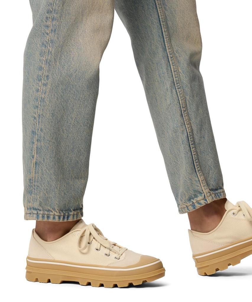 Sorel Scout & About Low Sneaker, Damen NL5244, Größe 25.0cm, Kreide, Gummi, Größe 16