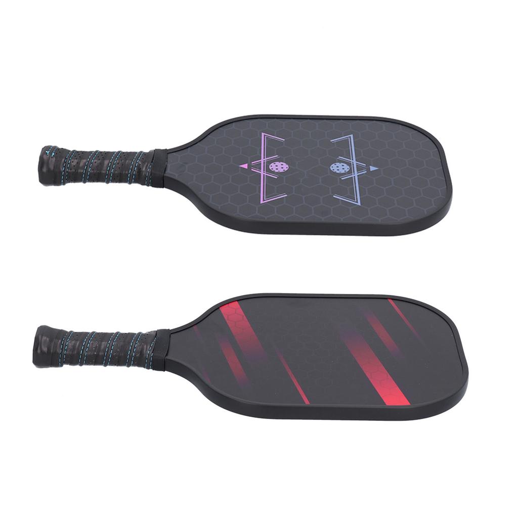 Pickleball Racket Set Portable Glass Fibre Pickleball Paddle Polymer Core Racket with Balls